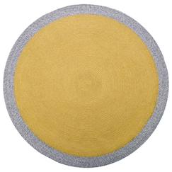 Linge de maison et décoration-Décoration-Tapis rond laine tressé nolan