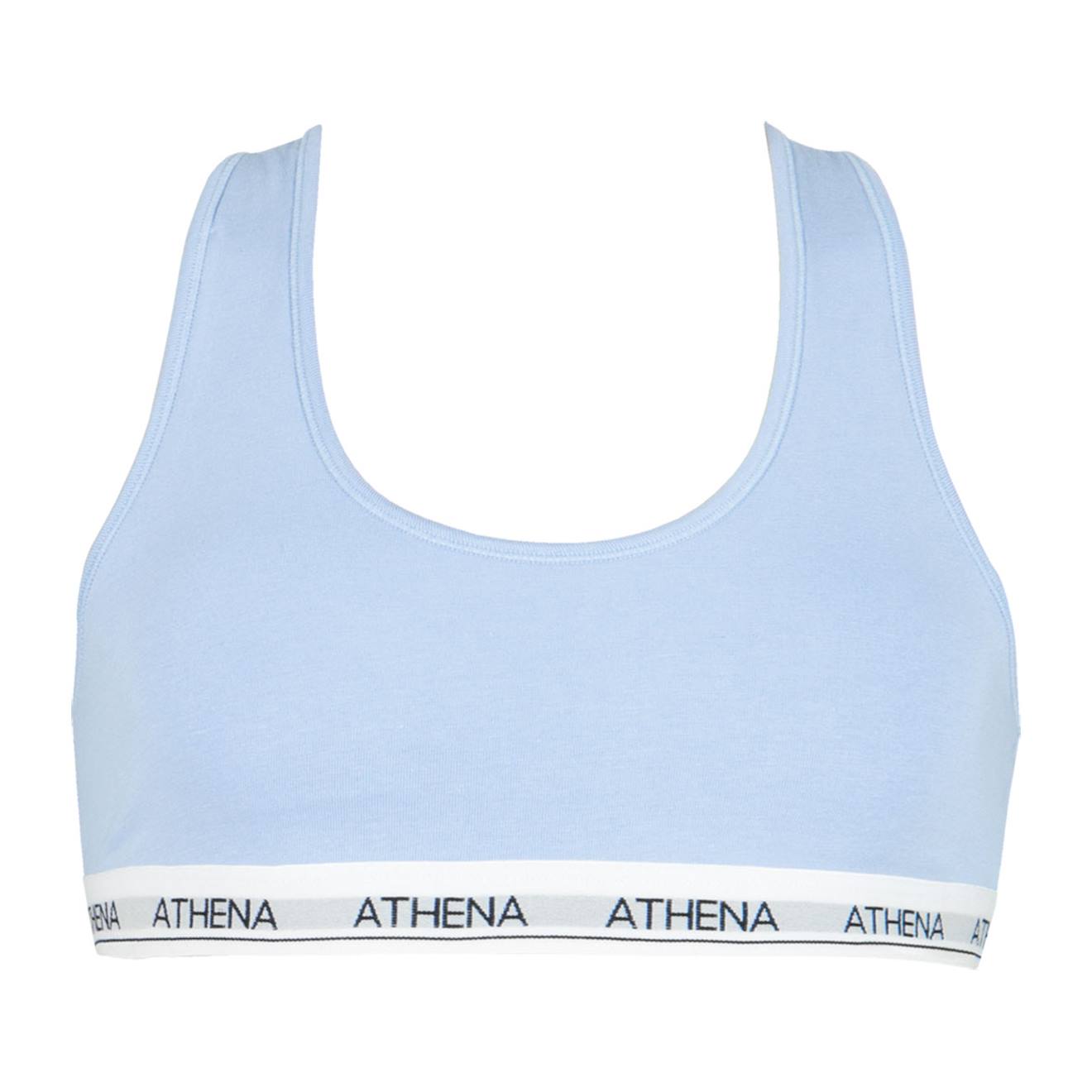 Brassière À Coques Amovibles Fille Coton Ultra Doux Athena Fille Bleu Pastel
