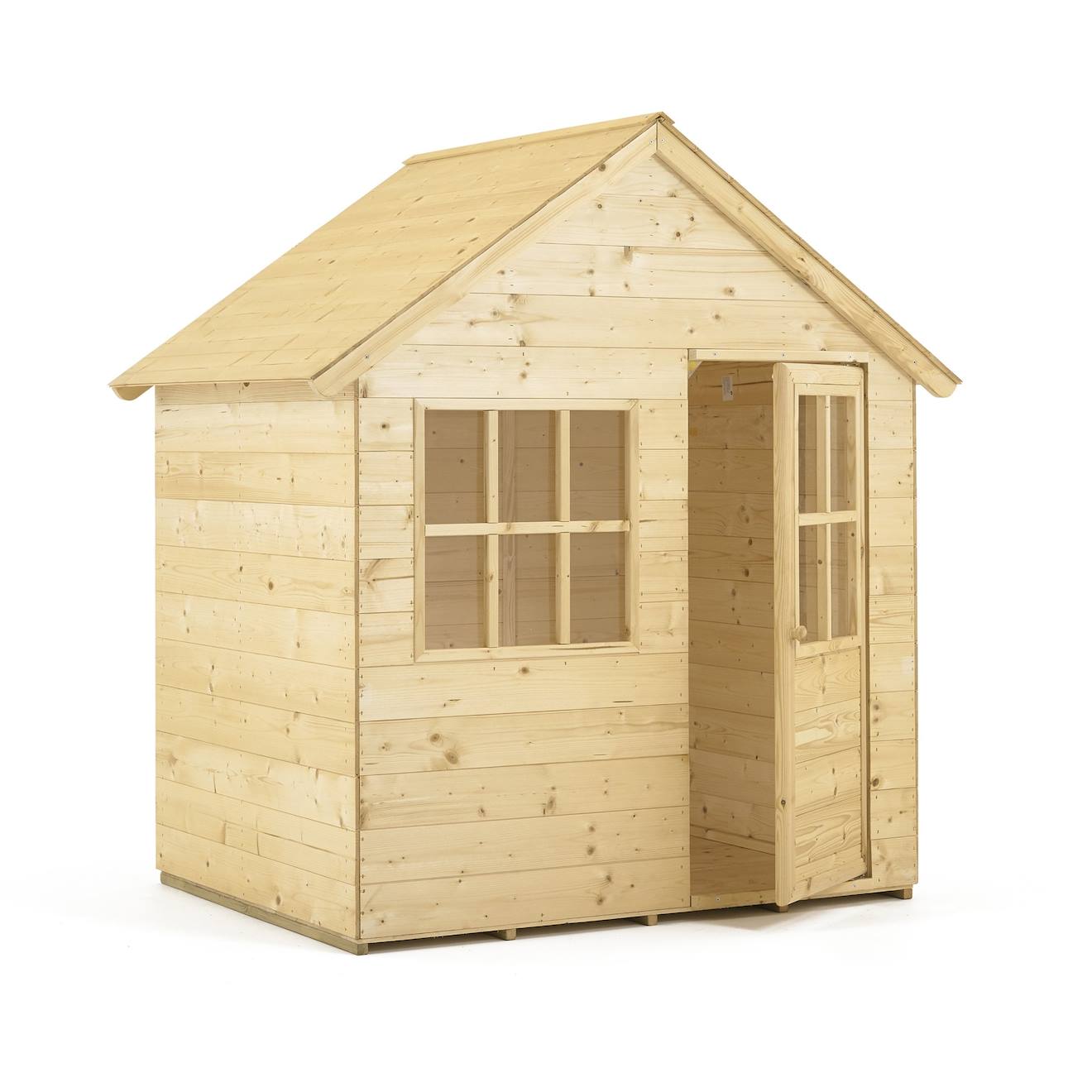 TP Toys - Maisonnette Cabane Enfant Refuge Bois Fsc® Marron