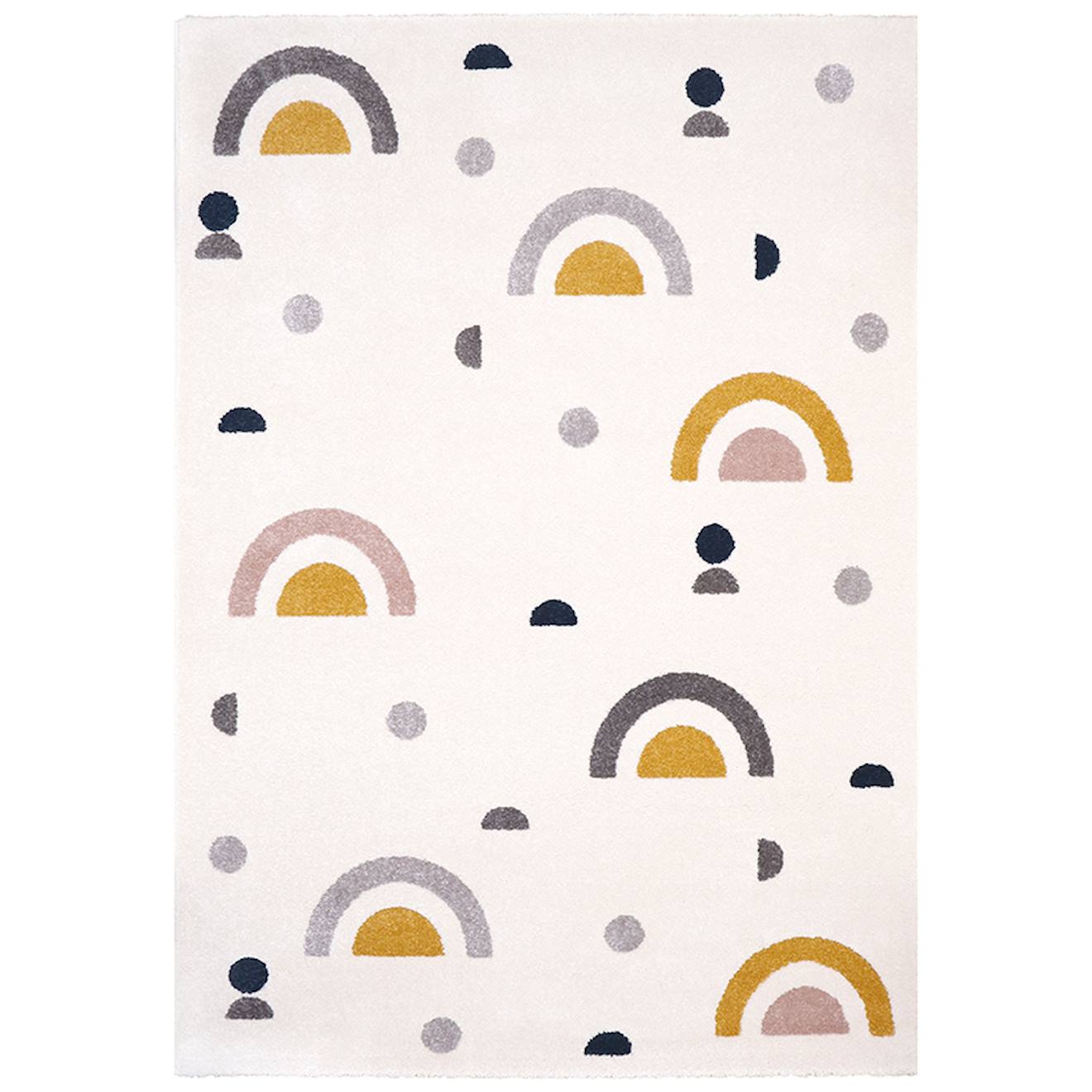 Nattiot - Tapis Chambre Enfant Arc En Ciel Mery Multicolore