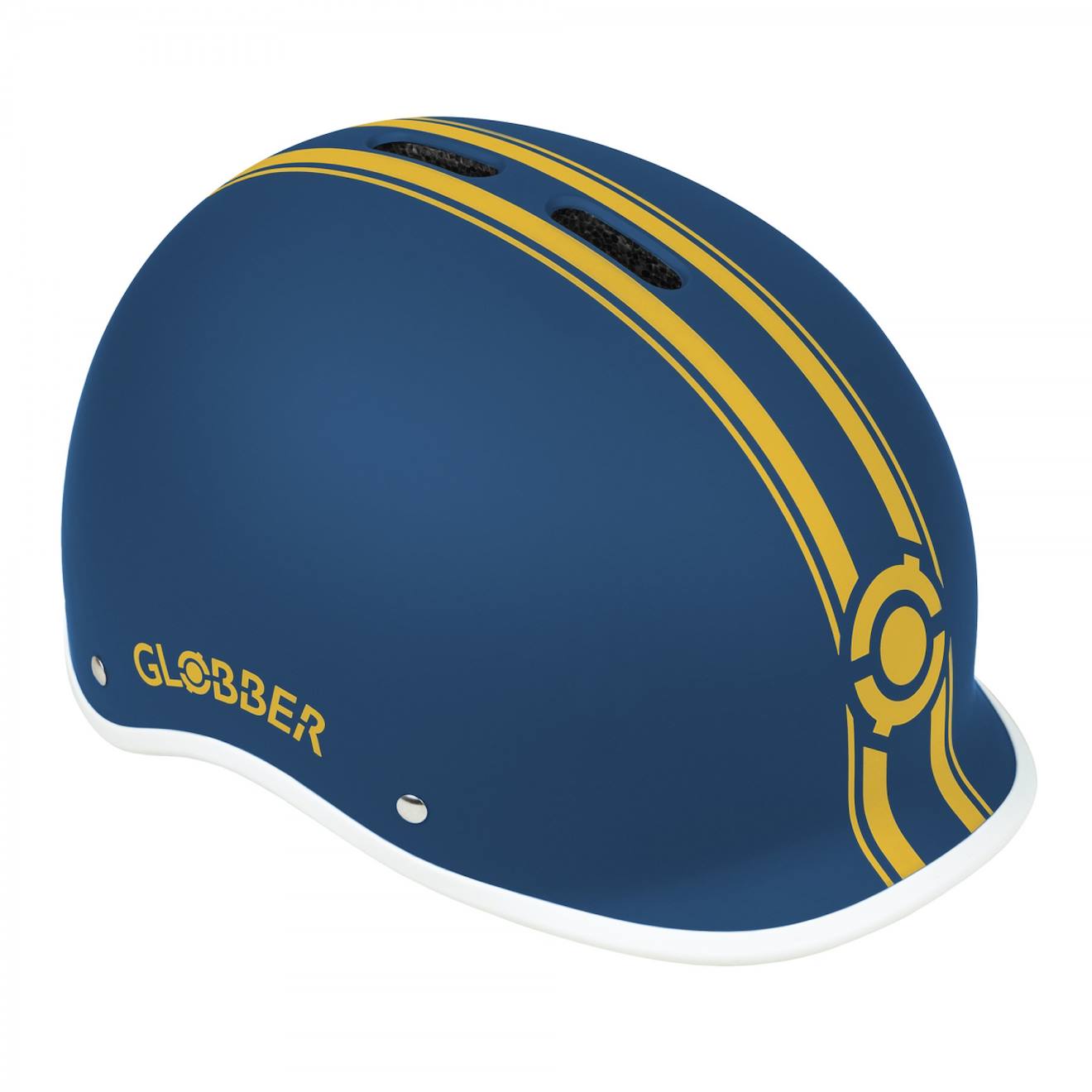 Globber - Casque Trottinette Enfant Ultimum Bleu Pétrole