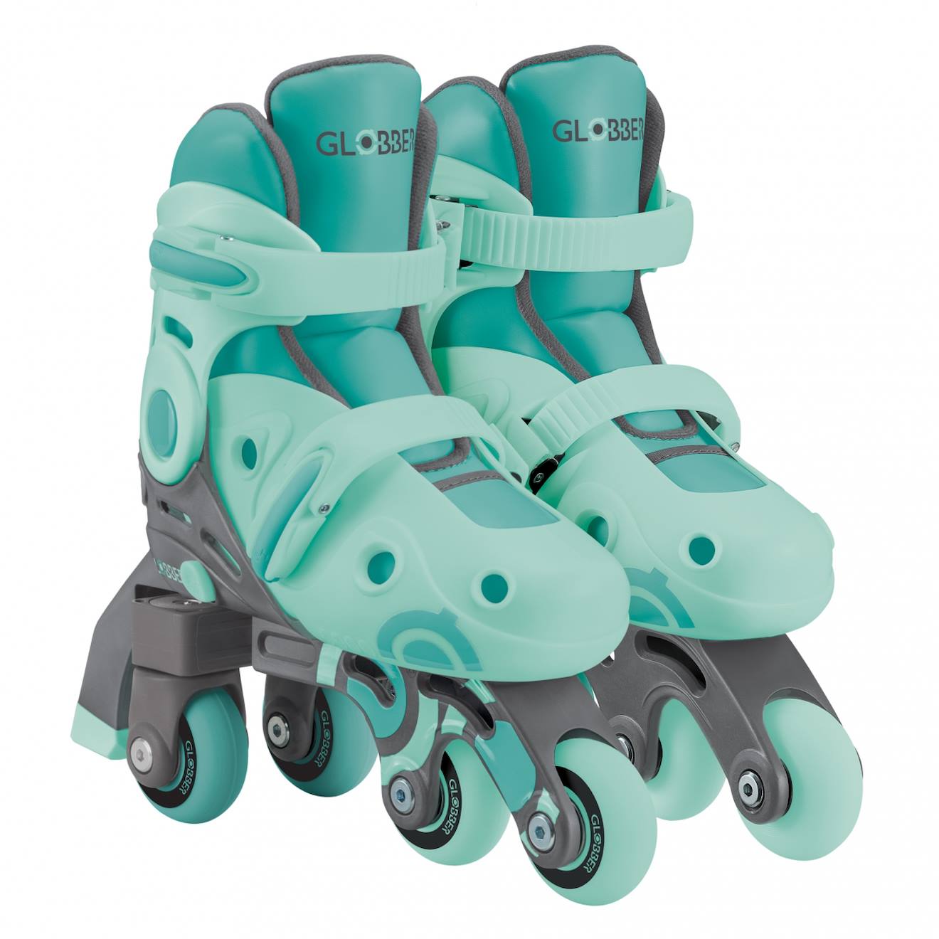 Rollers Évolutifs 2-en-1 Taille Xs-s Du 26 Au 29 Vert Menthe