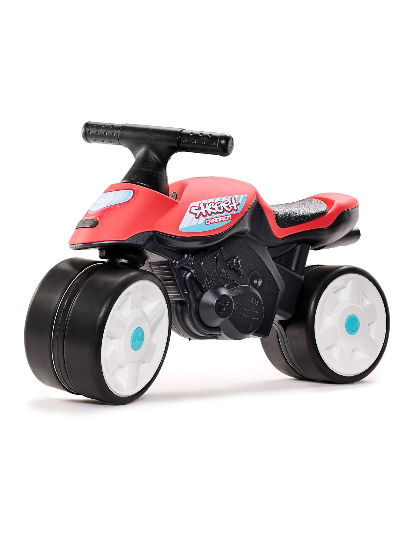 Draisienne Baby Moto À Roues Silencieuses Rouge Corail