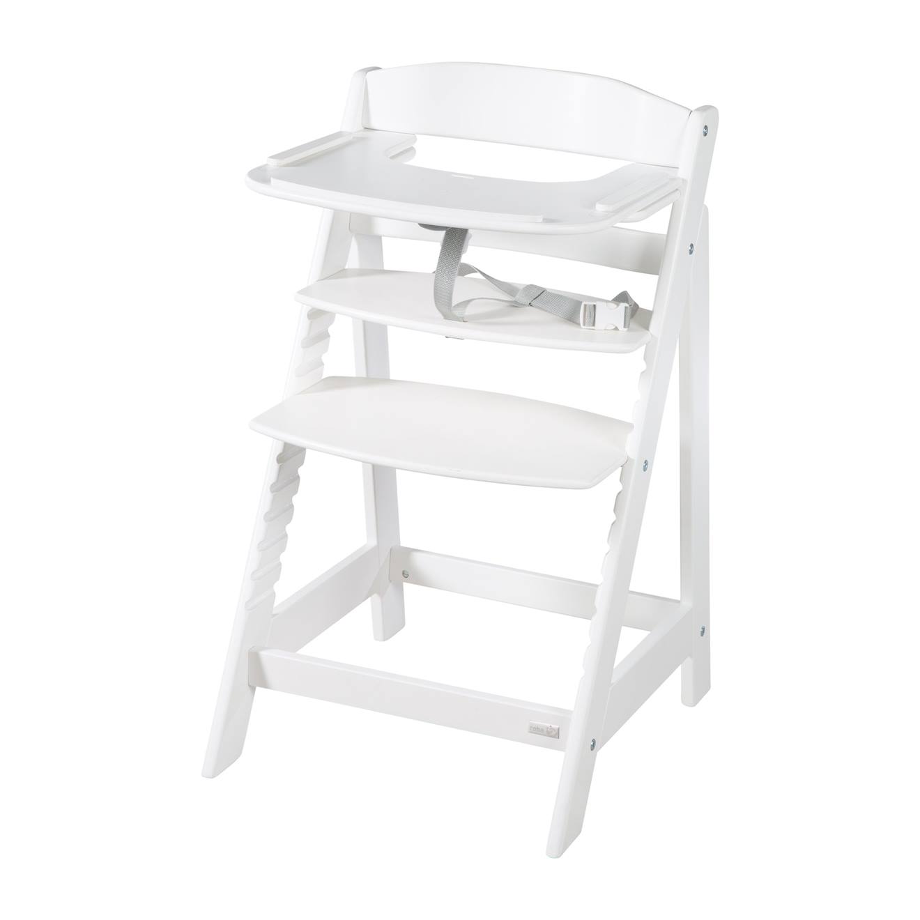 Tablette De Chaise Haute - Plateau Repas Avec Rebord Sit Up Flex Blanc (Roba) - Image 1