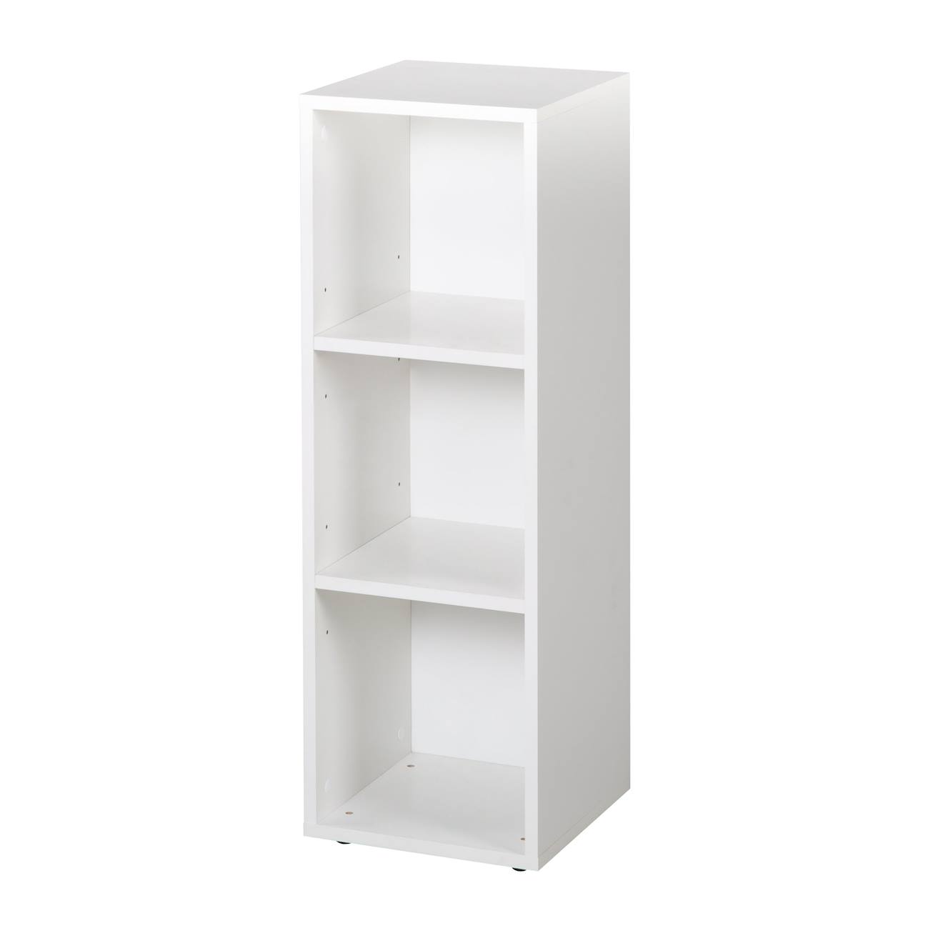 Meuble À 3 Cases - Étagère Pour Commode À Langer Blanc