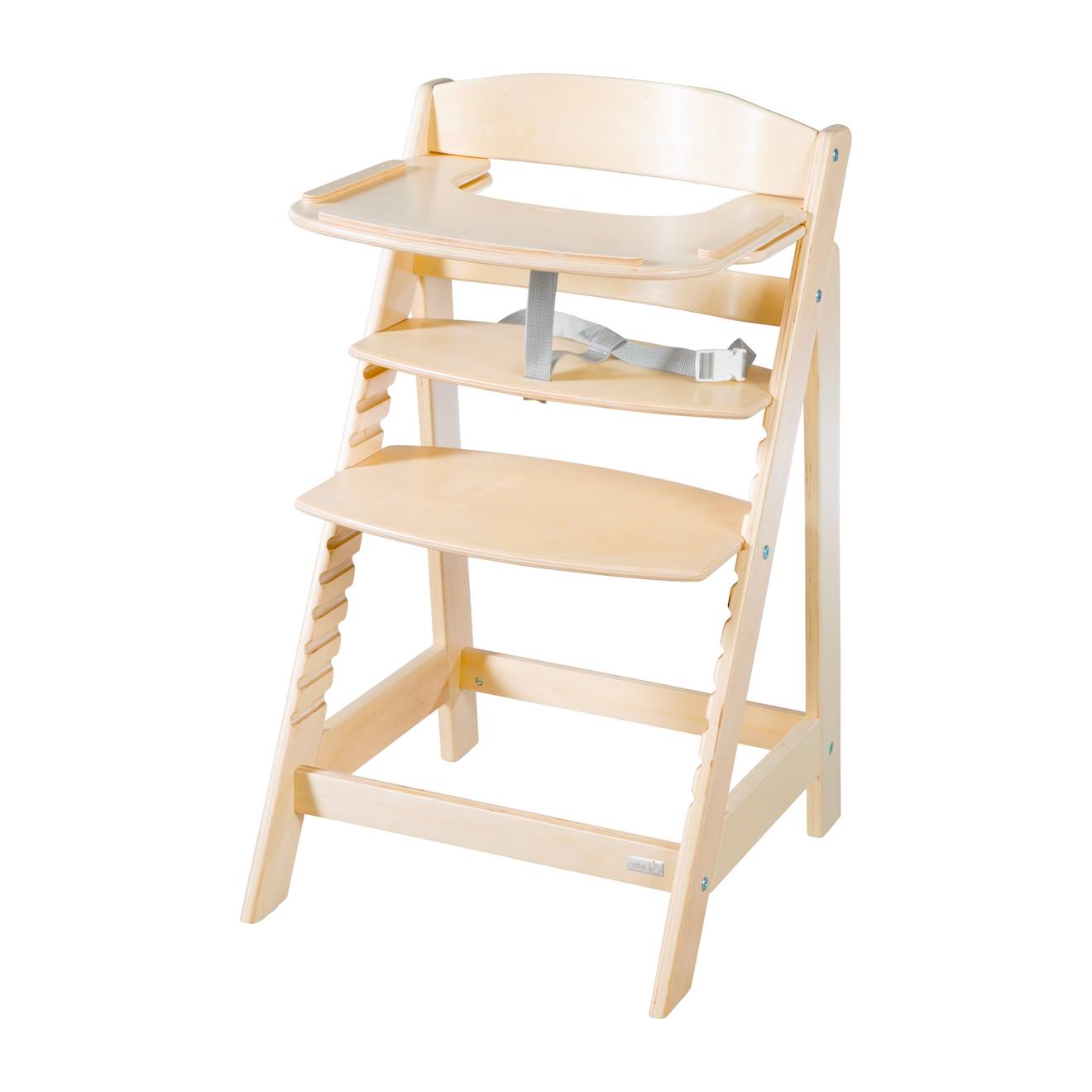 Tablette De Chaise Haute - Plateau Repas Avec Rebord Sit Up Flex Bois Naturel (Roba) - Image 1
