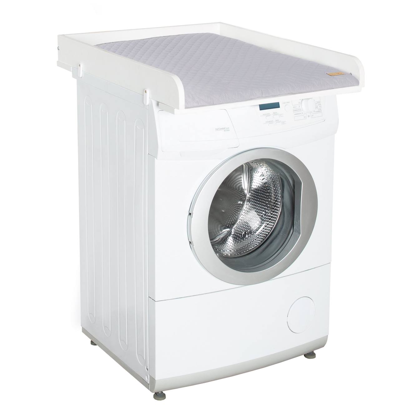 Plan À Langer Pour Lave-linge + Matelas À Langer Déperlant Roba Style Blanc / Gris Argenté (Roba) - Image 1
