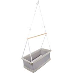 Puériculture-Berceau suspendu respirant avec matelas safe asleep®