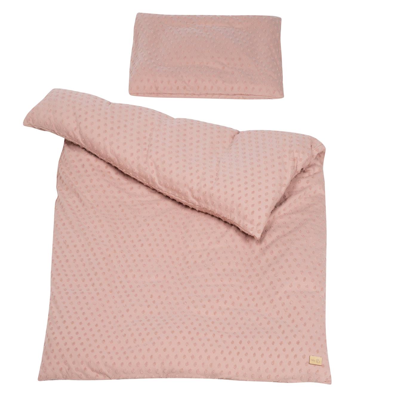 Roba - Parure De Lit Bébé Et Enfant En Coton Bio 2 Pièces Lil Planet Rose Pastel