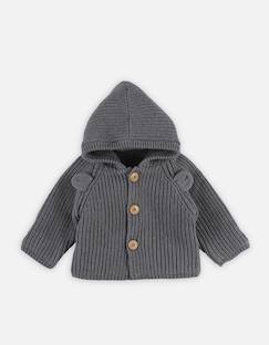 Bébé-Manteau, combipilote, nid d'ange-Manteau-M&m mantelet tricot bio
