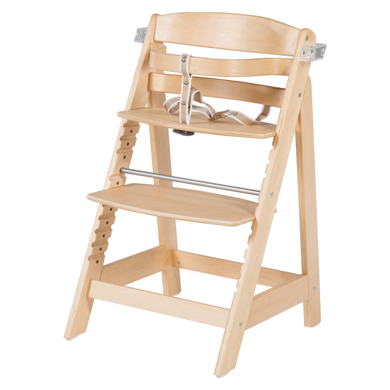 Chaise Haute Évolutive Avec Plateau Repas Amovible Sit Up Click & Fun Naturel (Roba) - Image 2