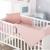 Parure de lit bébé et enfant en coton bio 4 pièces lil planet Bleu clair+Gris argenté+Rose pastel+Vert givré 13 - vertbaudet enfant 