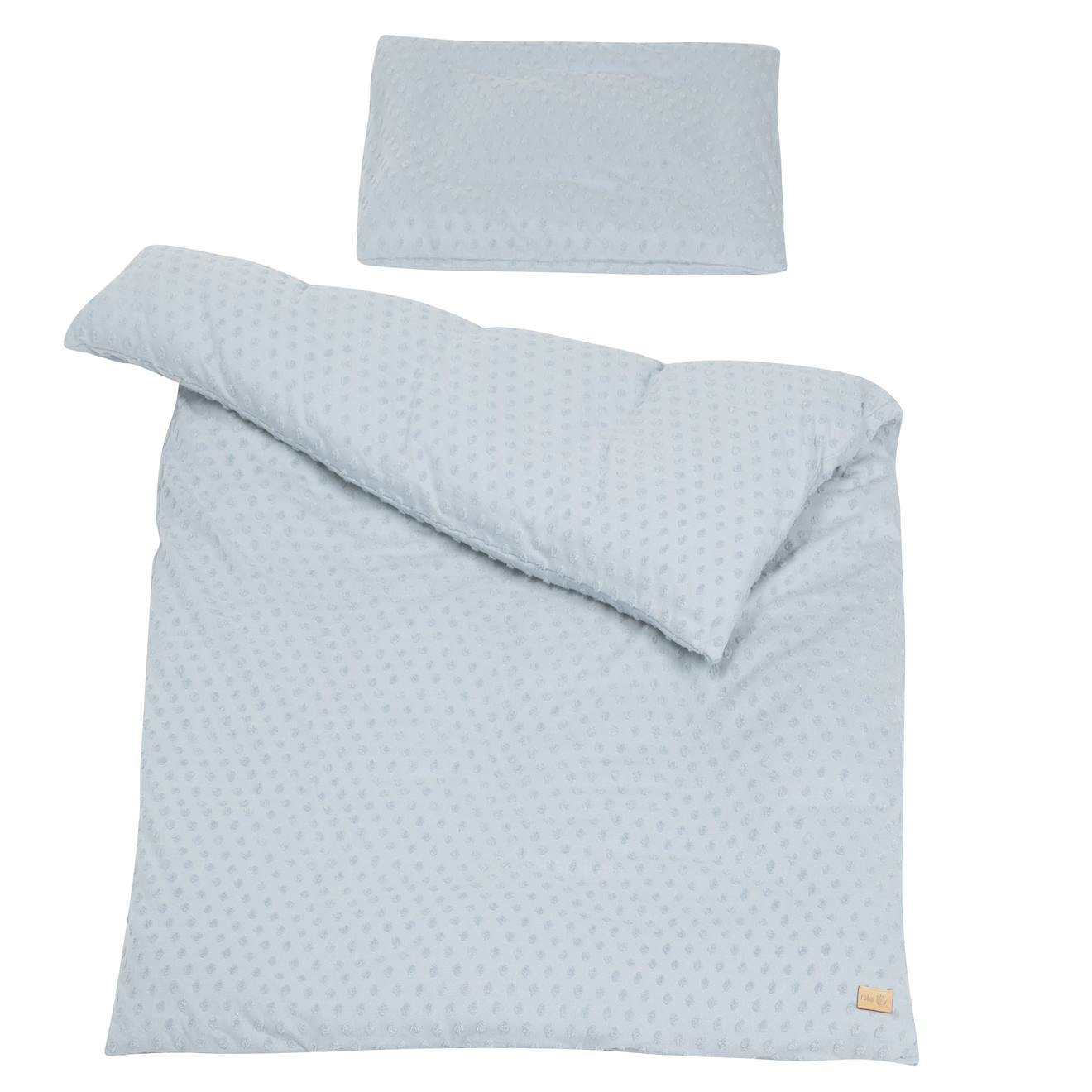 Roba - Parure De Lit Bébé Et Enfant En Coton Bio 2 Pièces Lil Planet Bleu Clair