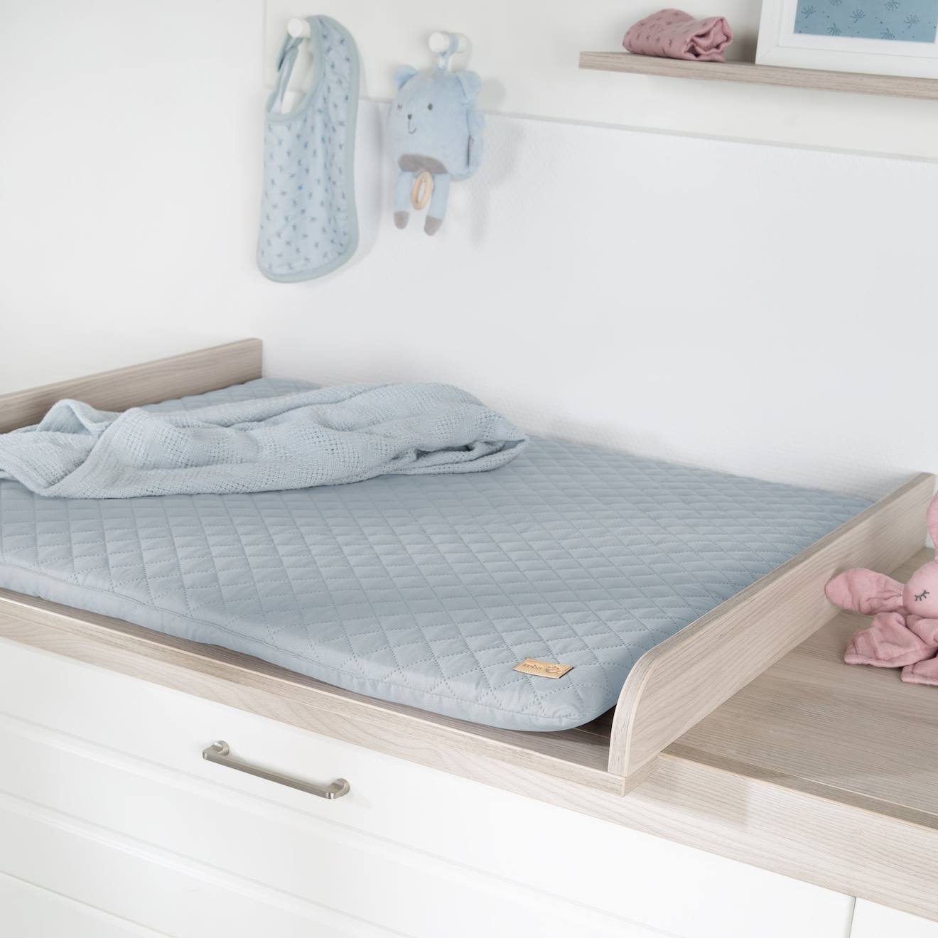 Matelas À Langer Déperlant Et Nettoyable Roba Style Bleu Clair (Roba) - Image 1