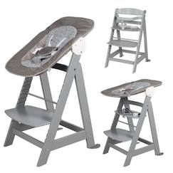 Puériculture-Chaise haute évolutive born up avec transat inclinable sternenzauber