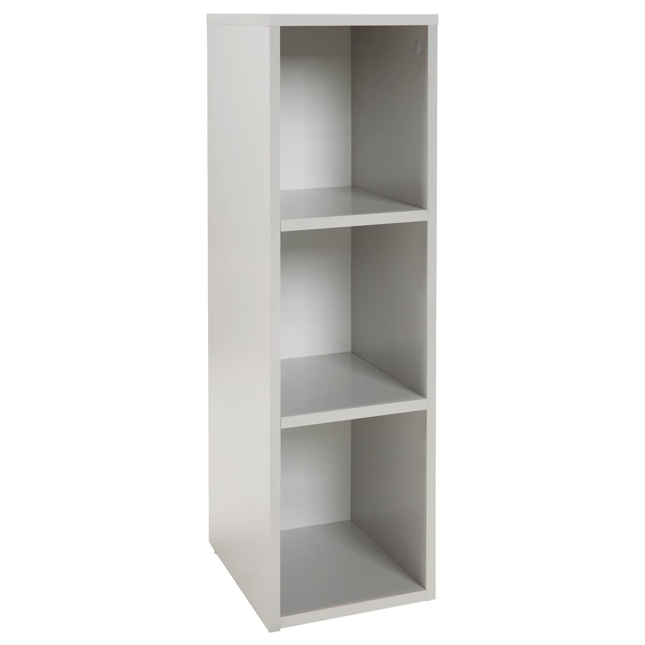 Roba - Meuble À 3 Cases - Étagère Pour Commode À Langer Gris Clair