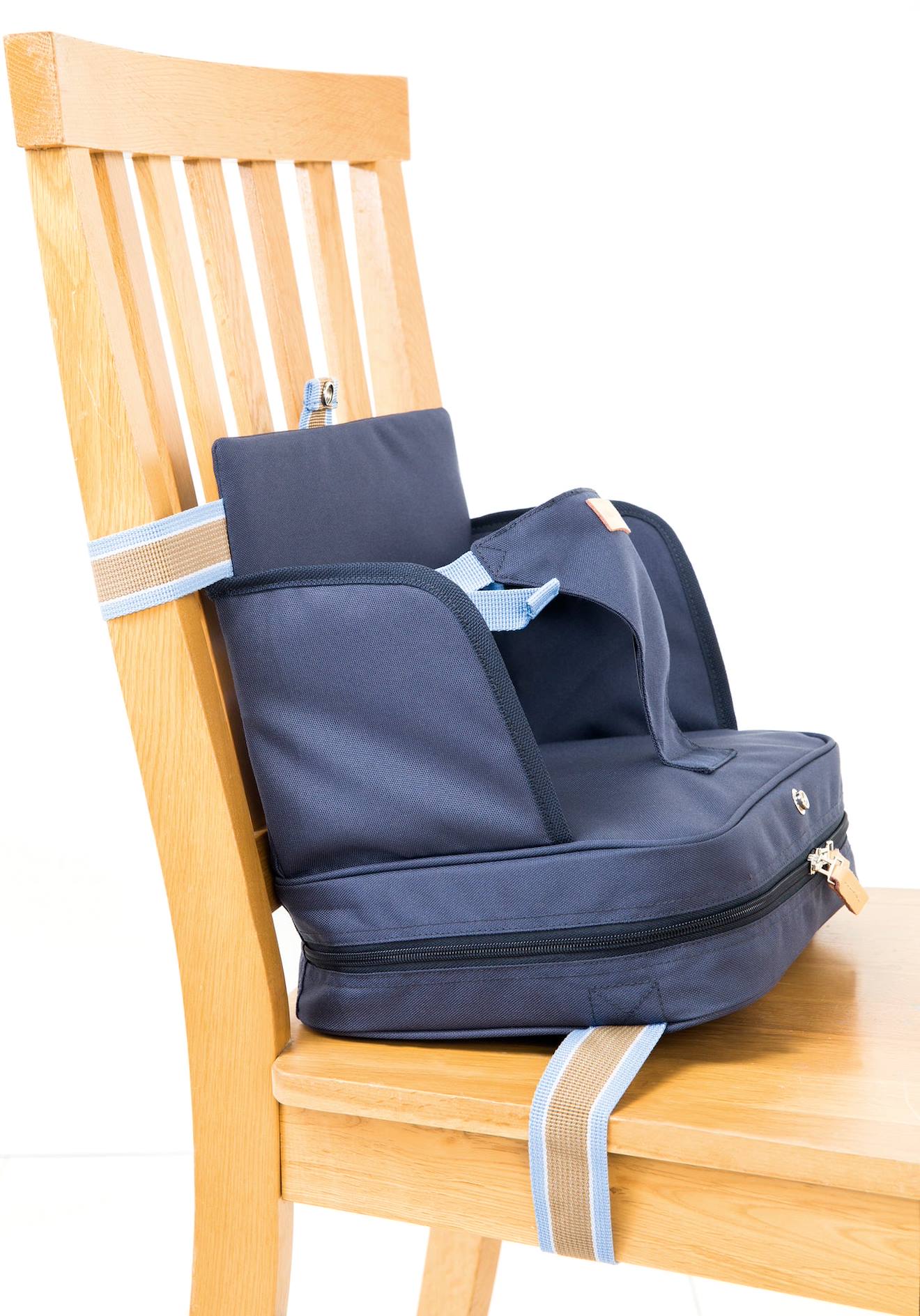 Réhausseur De Chaise Pour Bébé Avec Coussin Gonflable Bleu Marine (Roba) - Image 2