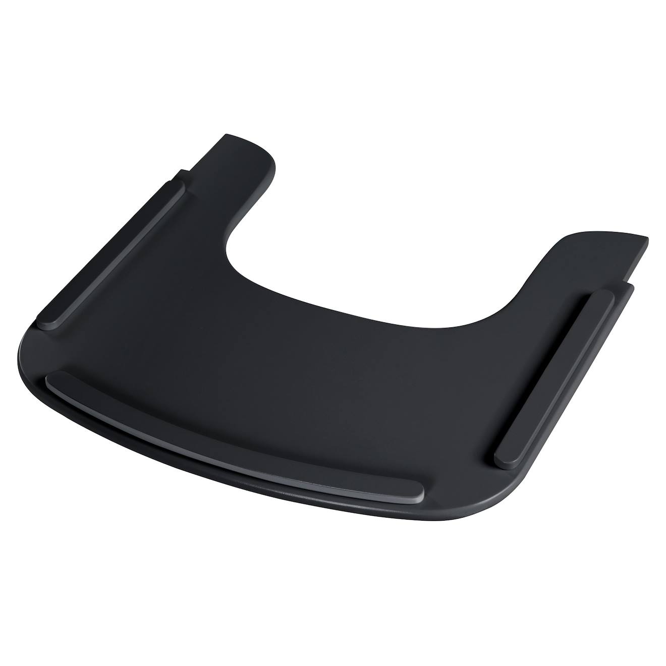 Roba - Tablette De Chaise Haute - Plateau Repas Avec Rebord Sit Up Flex Noir