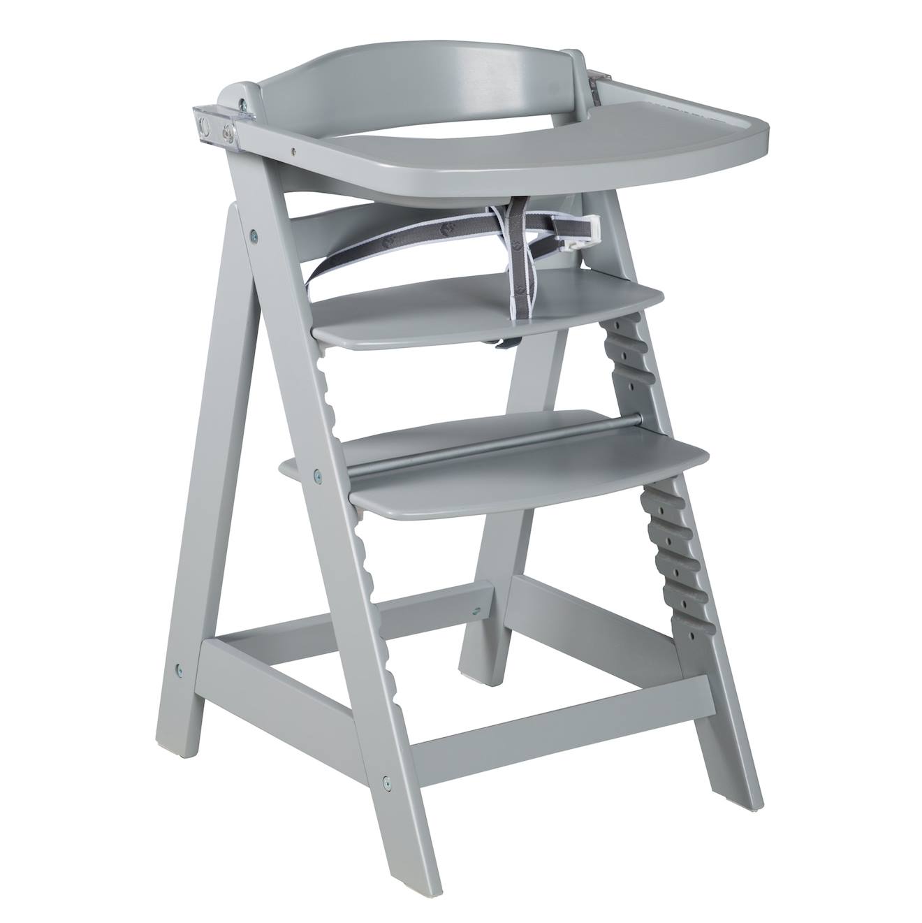 Chaise Haute Évolutive Avec Plateau Repas Amovible Sit Up Click & Fun Gris Taupe