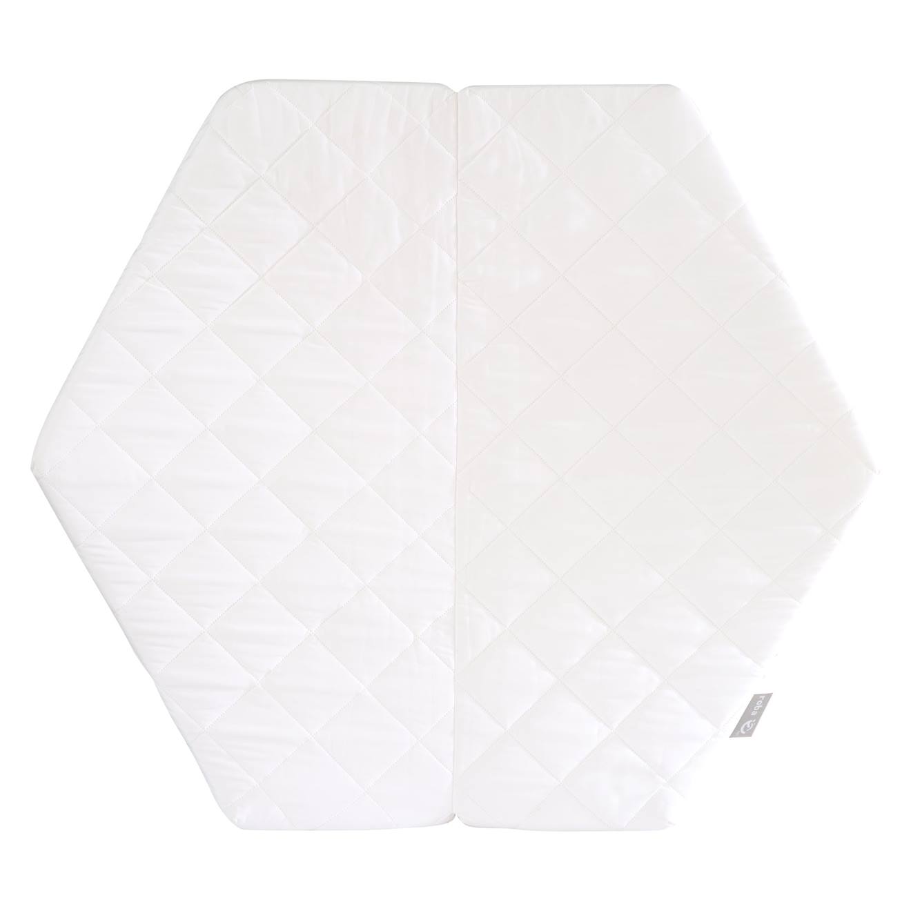 Roba - Matelas Déhoussable Pour Parc Bébé Hexagonal Blanc - Hexagonal