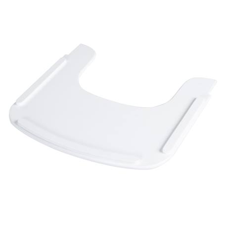 Roba - Tablette De Chaise Haute - Plateau Repas Avec Rebord Sit Up Flex Blanc