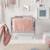 Parure de lit bébé et enfant en coton bio 4 pièces lil planet Bleu clair+Gris argenté+Rose pastel+Vert givré 17 - vertbaudet enfant 