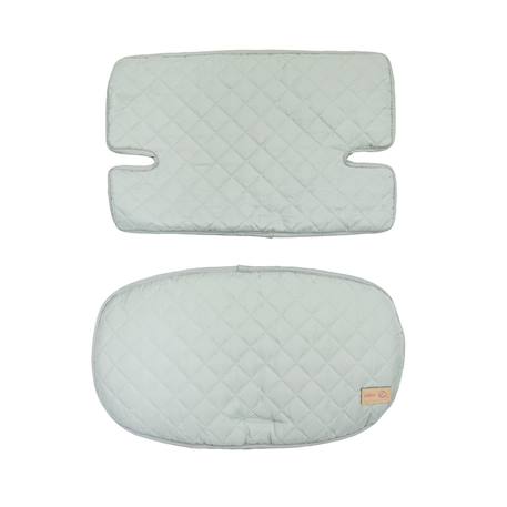 Roba - Coussin chaise haute bébé hydrofuge 2 pcs vert