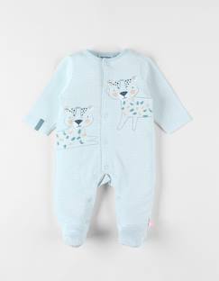 Bébé-Pyjama, surpyjama-Savana dors-bien jersey rayé - léopard