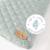 Parc bébé hexagonal sur roulettes + tapis déperlant roba style Blanc - gris argenté+Blanc - vert givré 12 - vertbaudet enfant 