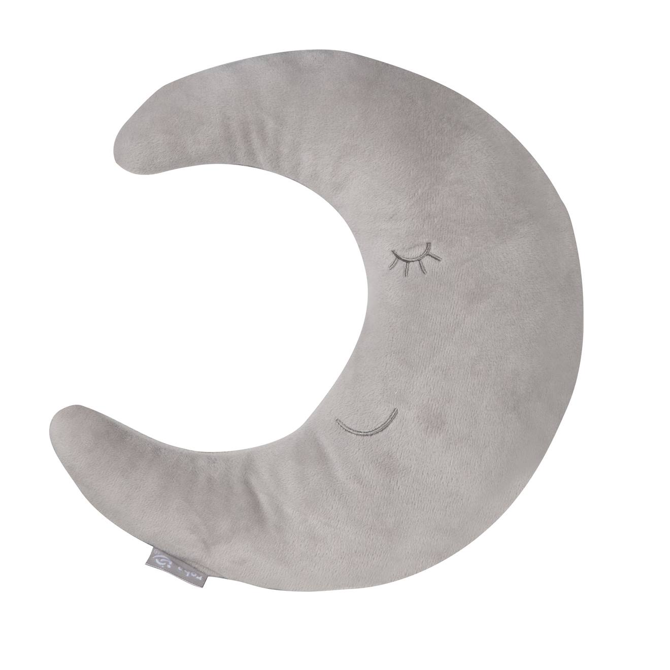 Coussin Décoratif Demi-lune Pour Chambre D'enfant Roba Style Gris Argenté