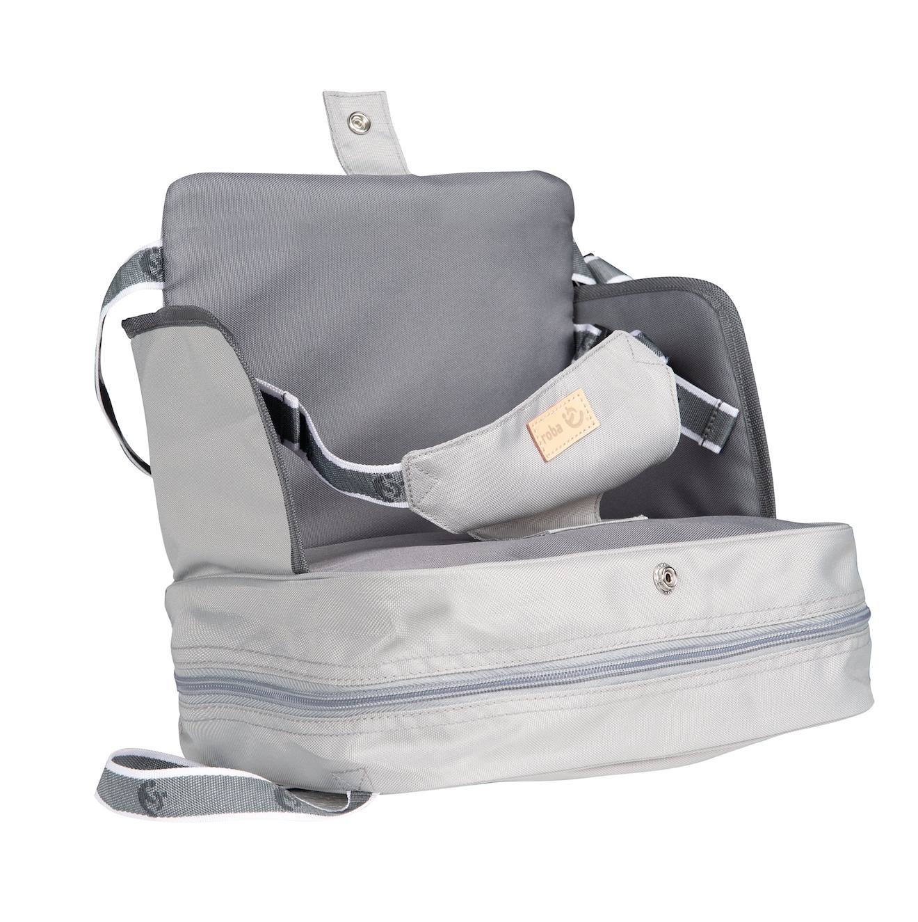 Réhausseur De Chaise Pour Bébé Avec Coussin Gonflable Gris / Étoile