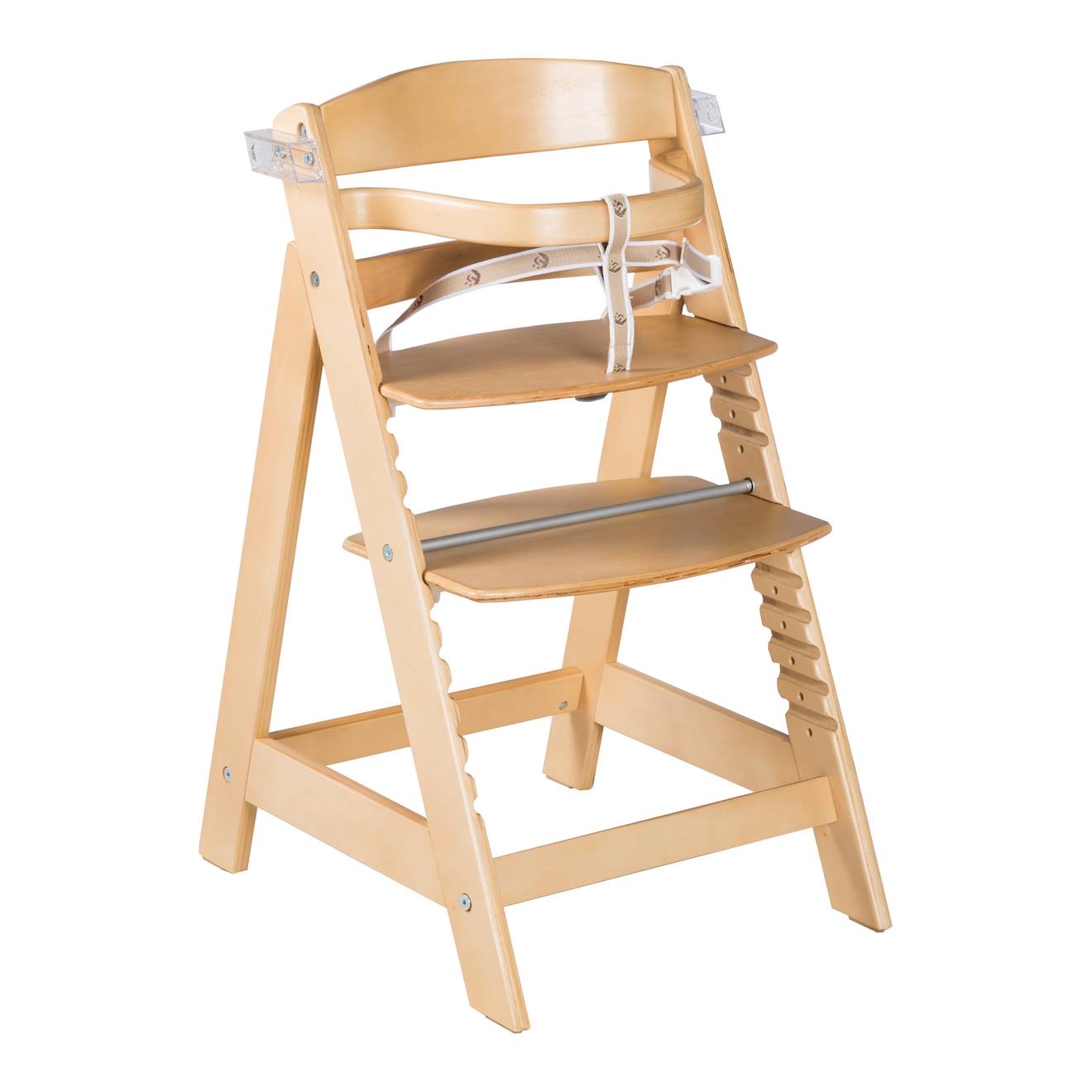 Chaise Haute Évolutive Avec Plateau Repas Amovible Sit Up Click & Fun Naturel (Roba) - Image 1