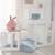 Table convertible en banc évolutif à 2 hauteurs d'assise Beige+Blanc+Gris 8 - vertbaudet enfant 