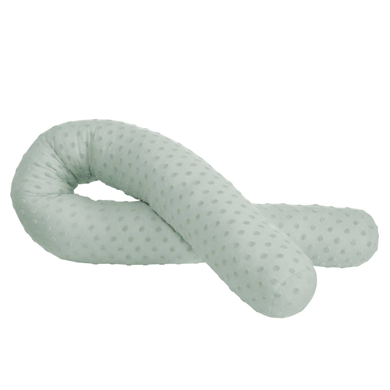 Roba - Coussin D'allaitement En Coton Bio Lil Planet Vert Givré