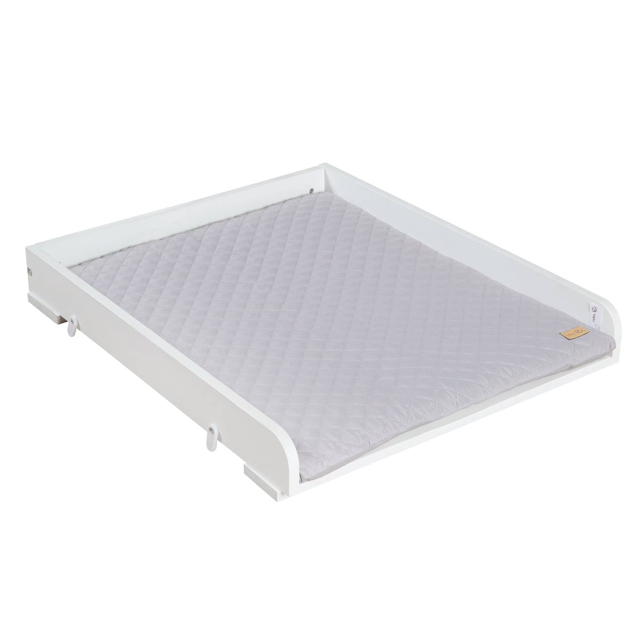 Plan À Langer Pour Lave-linge + Matelas À Langer Déperlant Roba Style Blanc / Gris Argenté