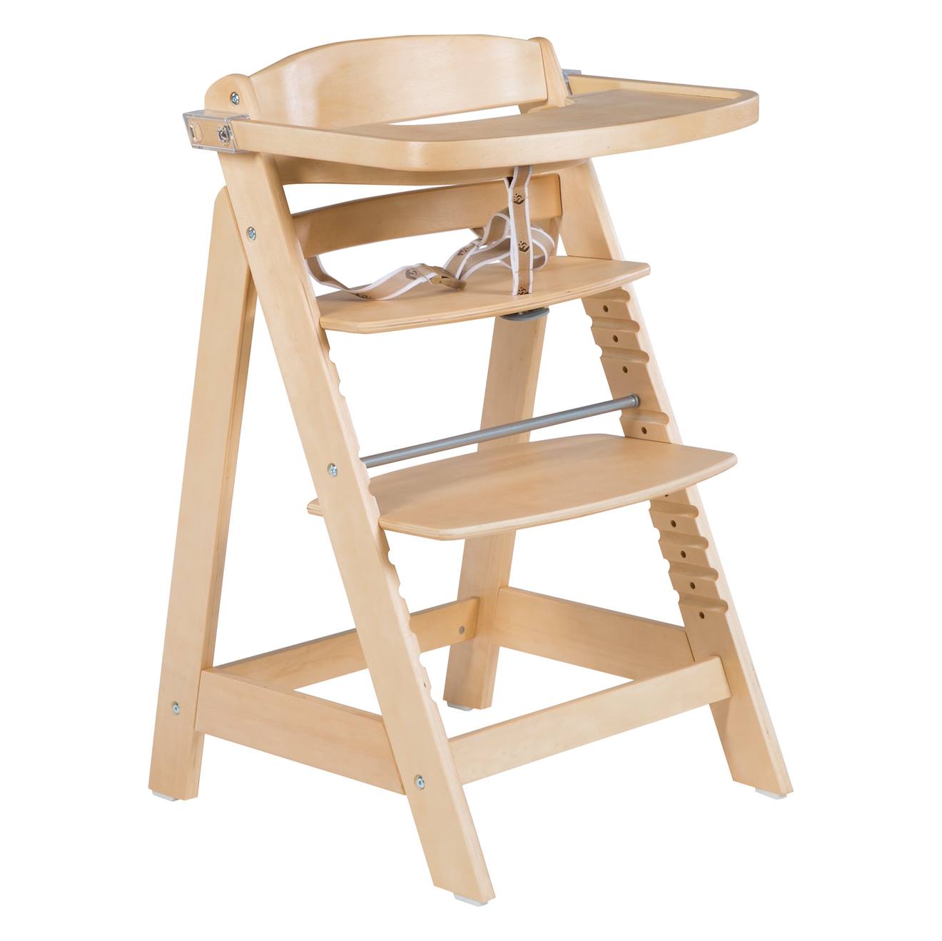 Roba - Chaise Haute Évolutive Avec Plateau Repas Amovible Sit Up Click & Fun Naturel