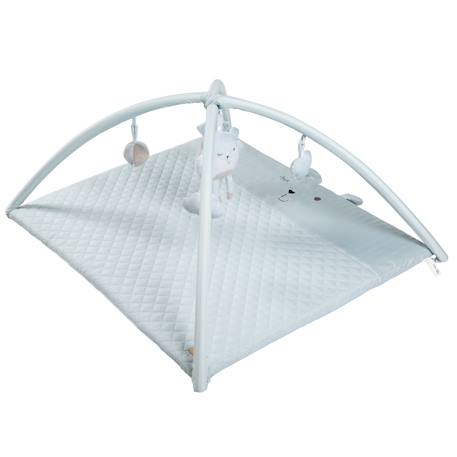 Roba - Tapis D'éveil Avec Arches Et 5 Jouets Suspendus Roba Style Bleu Clair - Ourson Benny