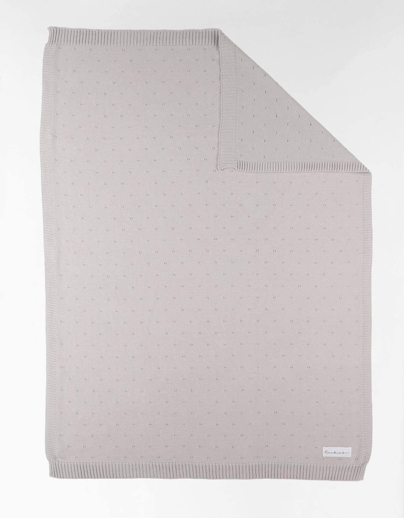 Couverture En Tricot Bio 75x Beige