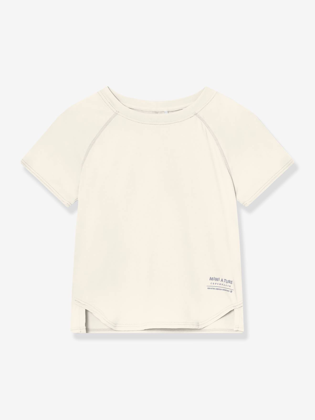 T-shirt fonctionnel MATBJERGI avec effet rafraîchissant écru