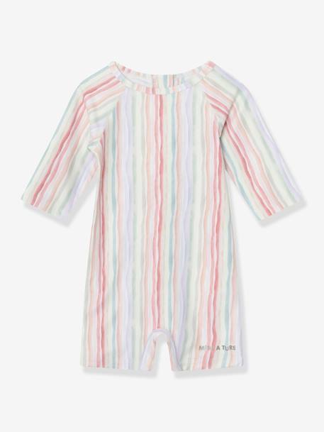 Fille-Maillot de bain-Maillot une pièce-Maillot de bain pour bébé fille avec manches 3/4 MATGOLDIE