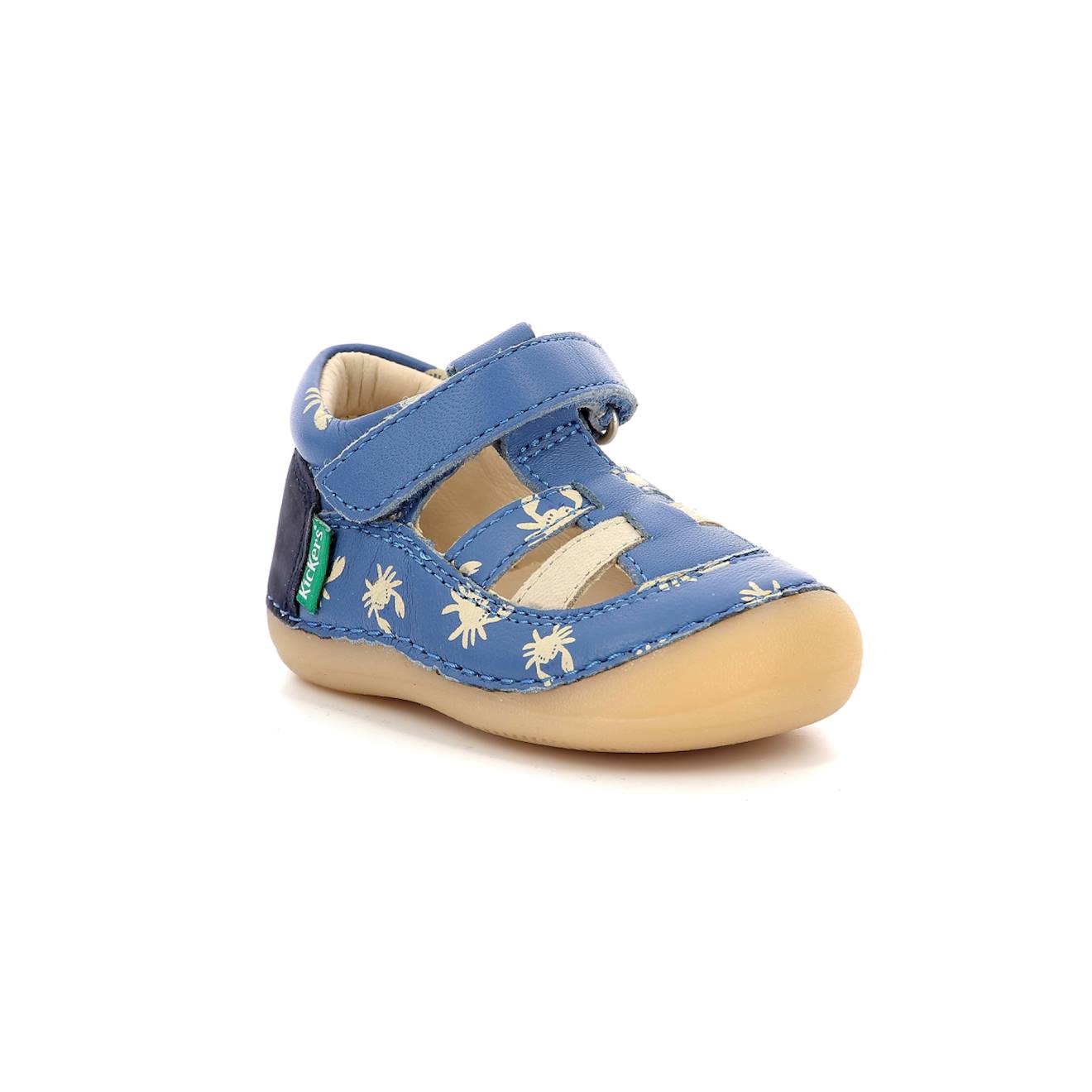 Kickers - Salomés Bébé Sushy Bleu Crabe