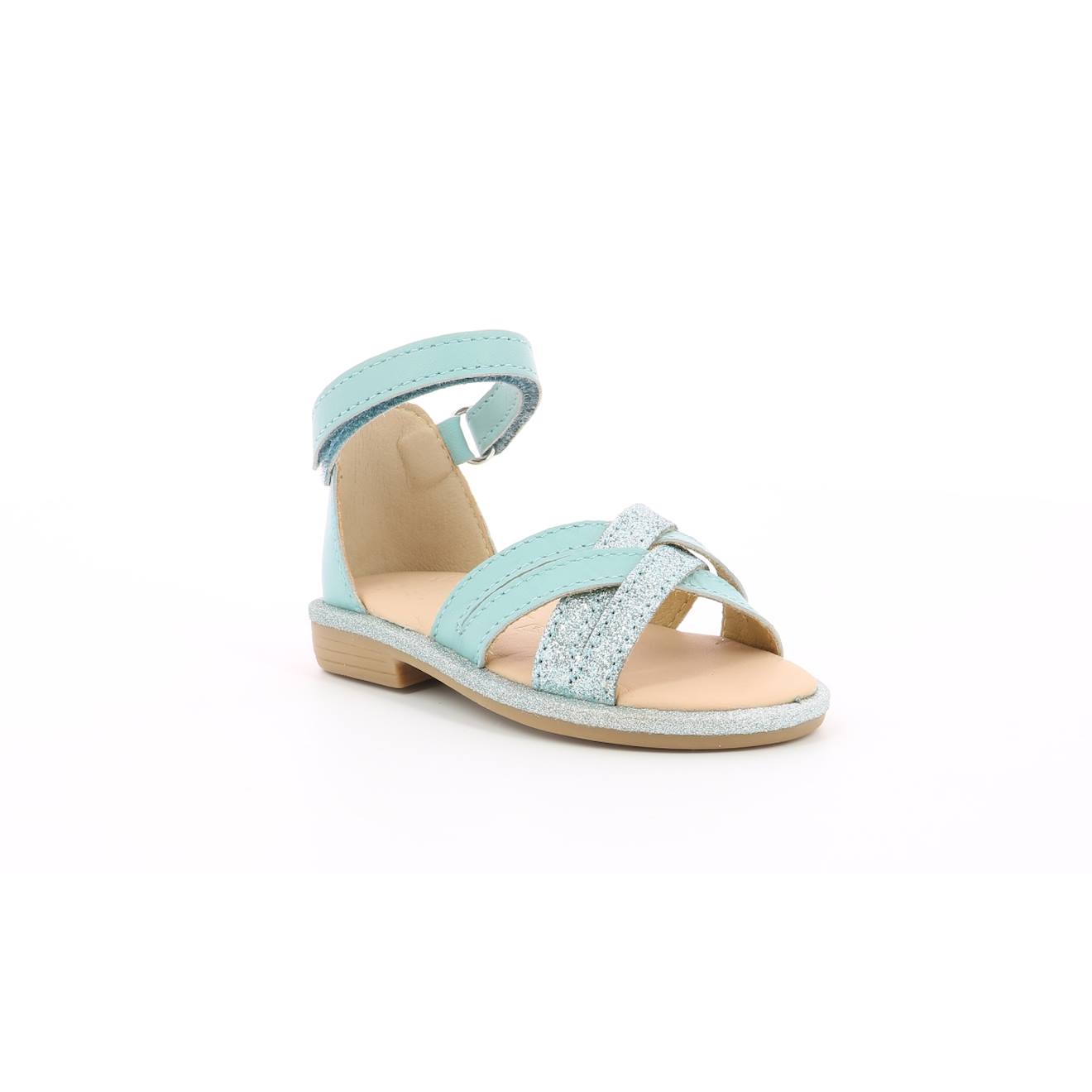Sandales Bébé Giry Turquoise