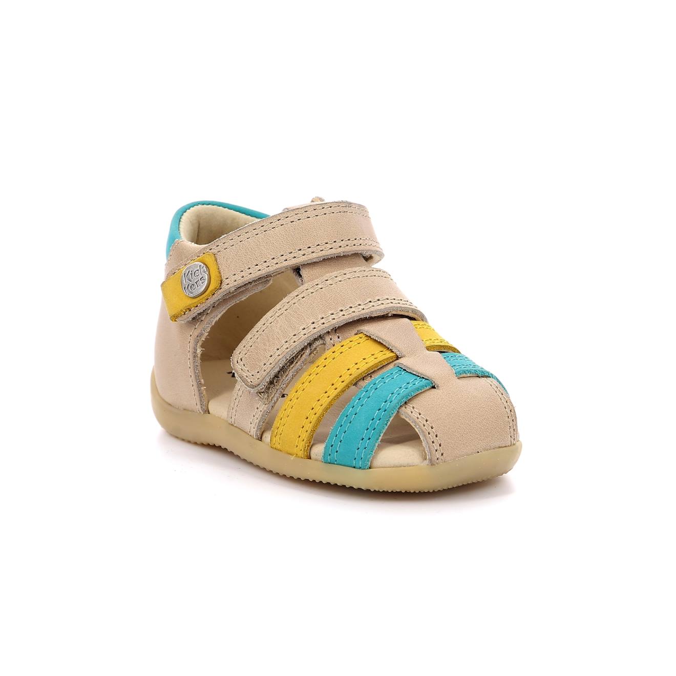 Kickers - Sandales Bipod Beige Clair