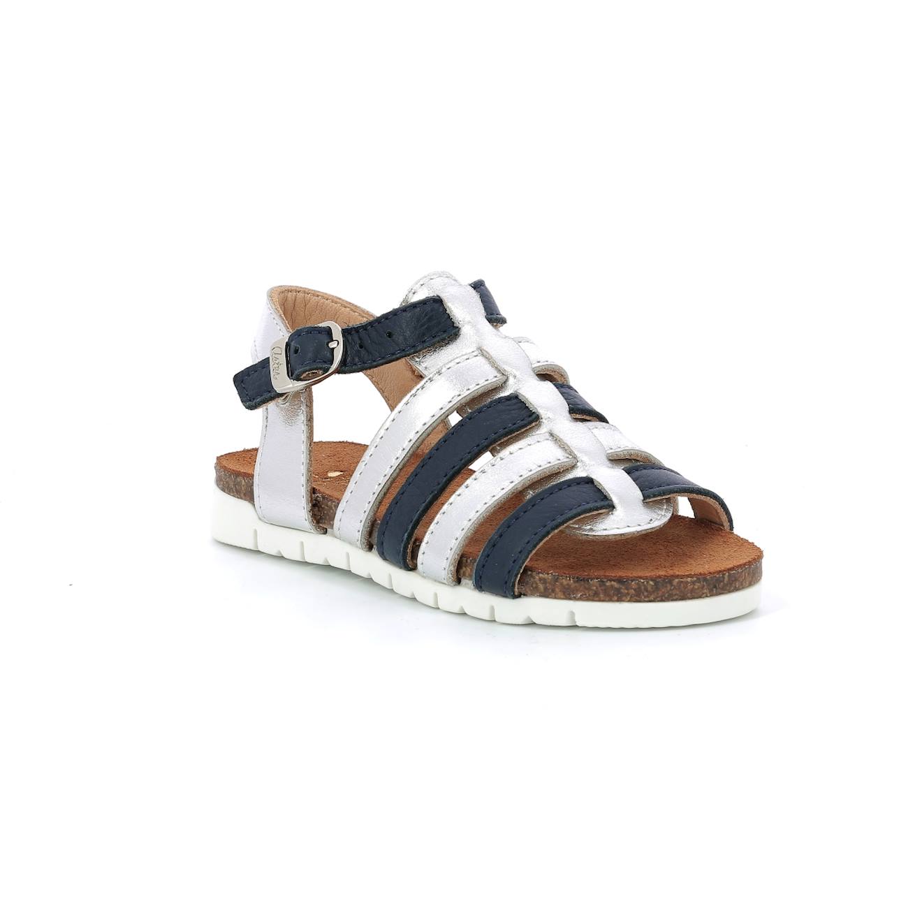 Sandales Enfant Banwa Argent Marine