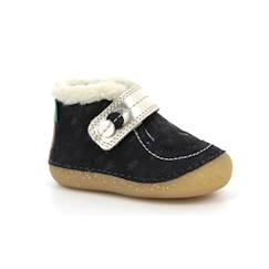 Chaussures-Chaussures bébé 17-26-Bottillons so schuss