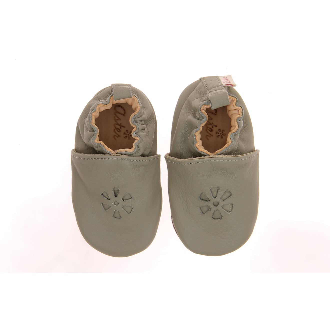 Chaussons Bébé Lazeez Kaki