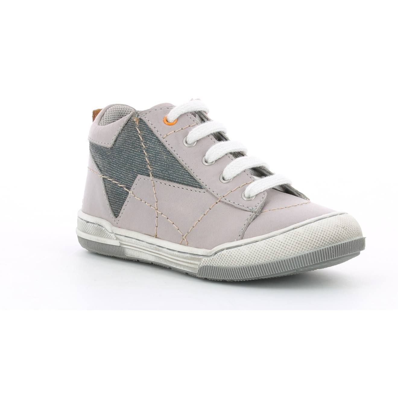 Sneakers Hautes Zlat Gris Ocre