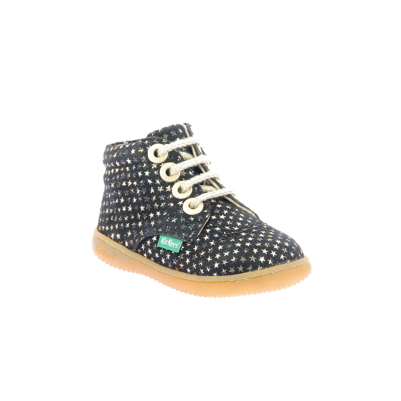 Bottillons Bébé Kickbillista Noir Etoiles