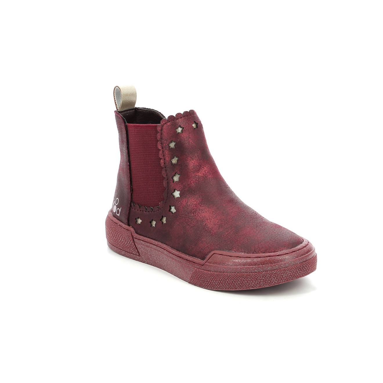 Boots Enfant Ariboot Bordeaux Metal