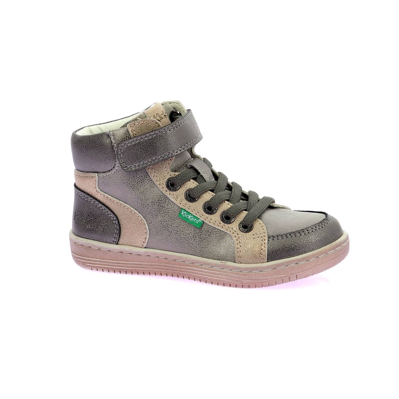 Sneakers Hautes Enfant Lolastic Argent